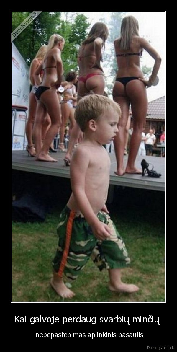 Kai galvoje perdaug svarbių minčių 