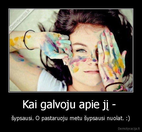 Kai galvoju apie jį - 