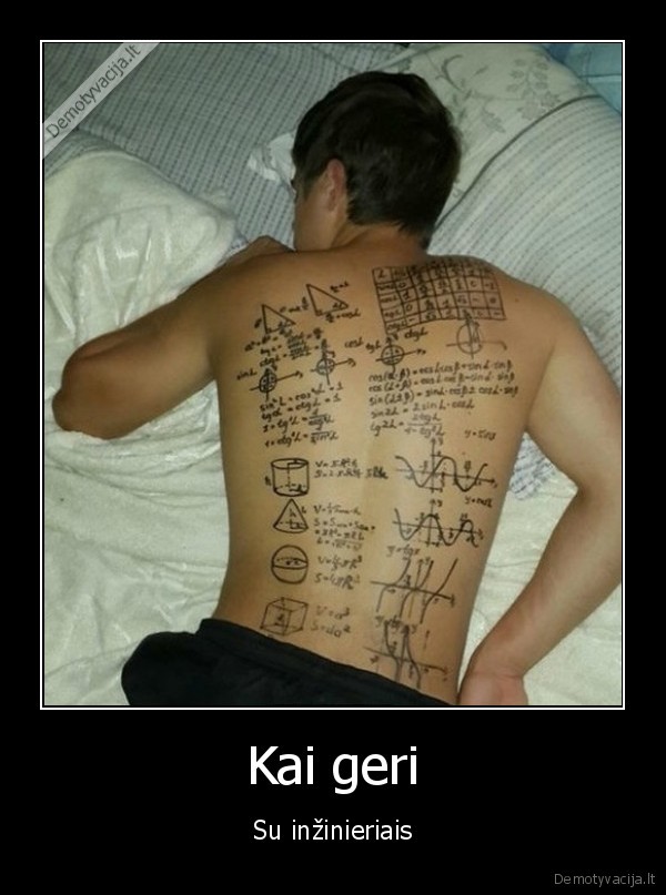 inzinerija,matematika,apipaise, girta