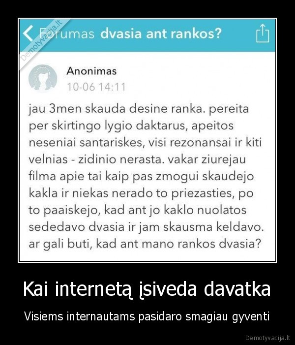 juokingas, klausimas,dvasia, ant, rankos