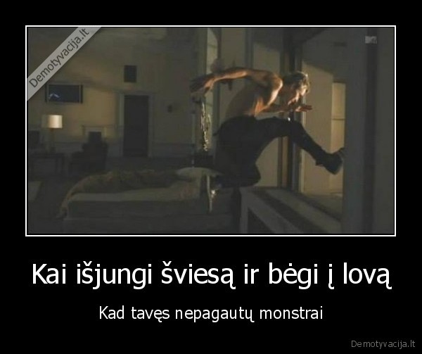 monstrai,skuba,begimas