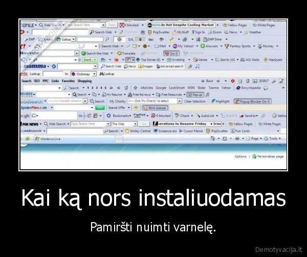 instaliuoti,toolbar,varnele