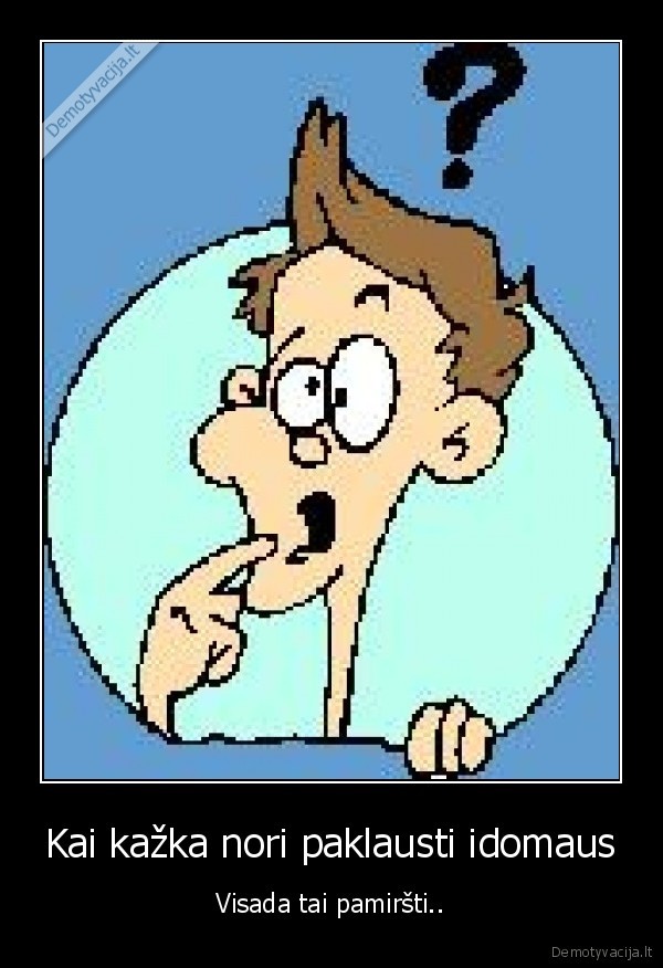 klaustukas, skleroze