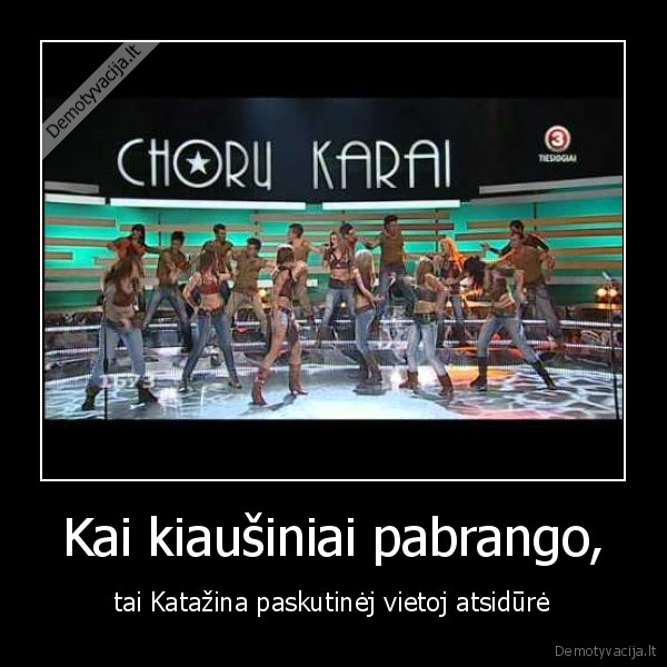 Kai kiaušiniai pabrango,