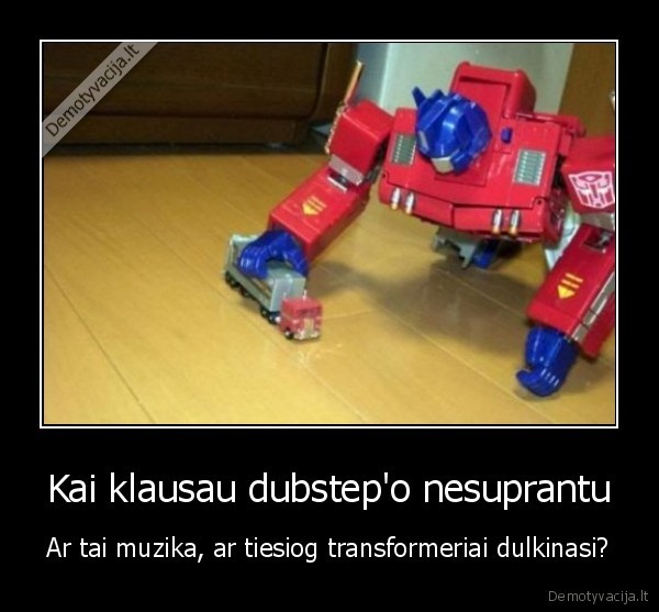 muzika, dubstep, transformeriai