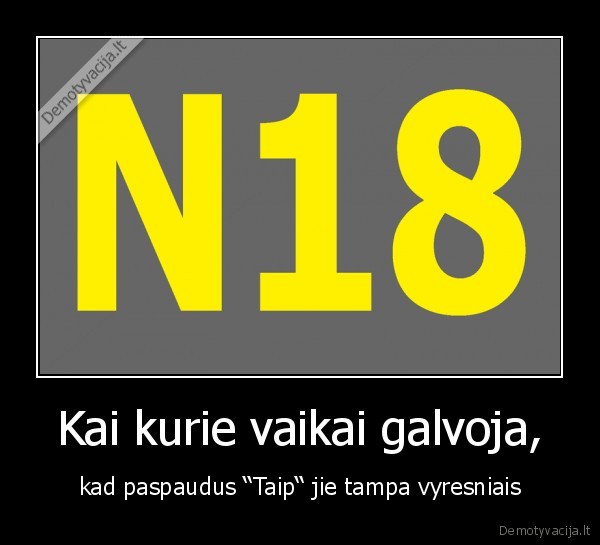 Kai kurie vaikai galvoja,