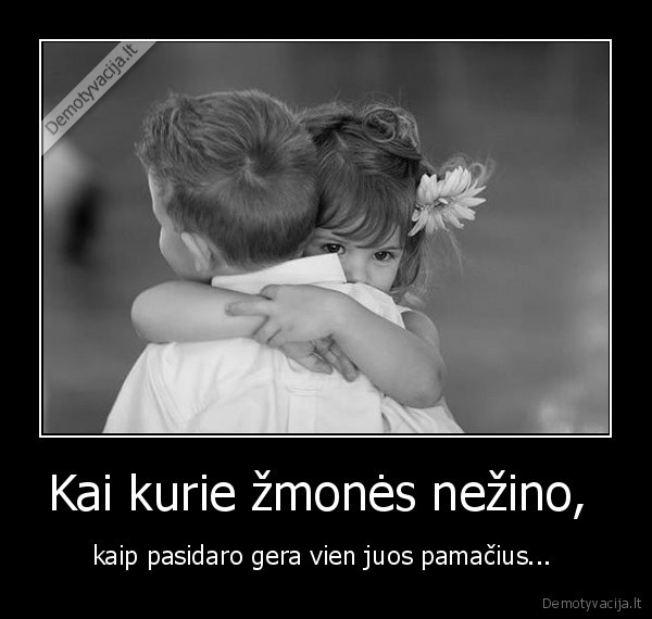 Kai kurie žmonės nežino, 