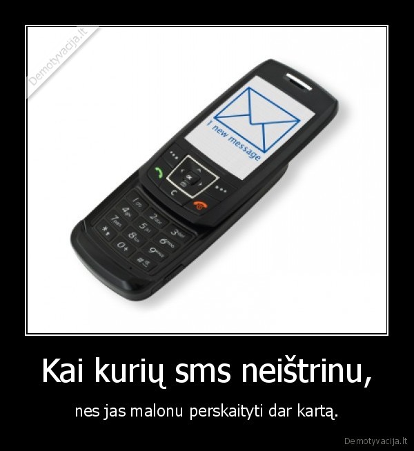 Kai kurių sms neištrinu,