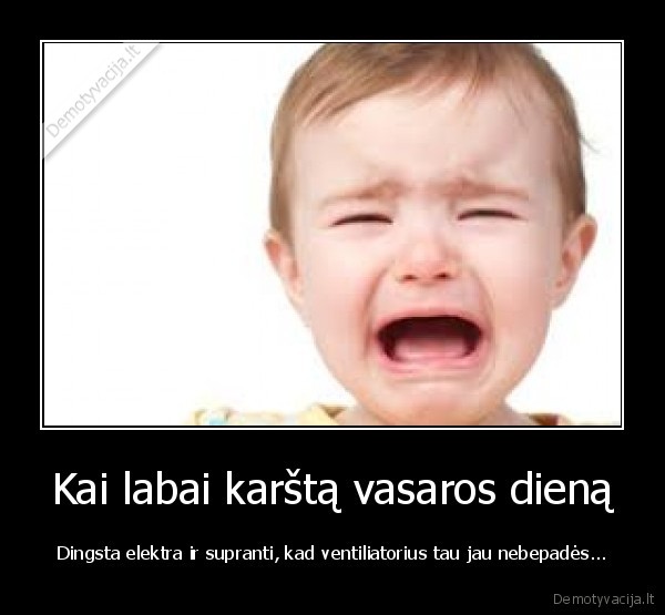 karstis,ventiliatorius,elektra