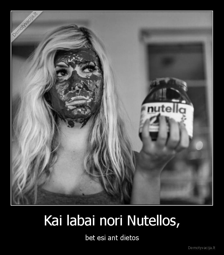 nutella,dieta,sokoladas