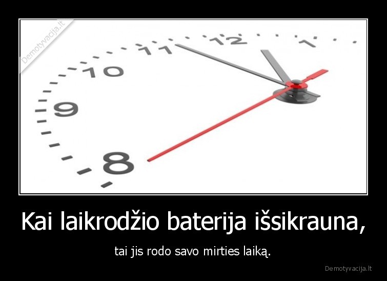 laikrodis,mirties, laikas,baterija