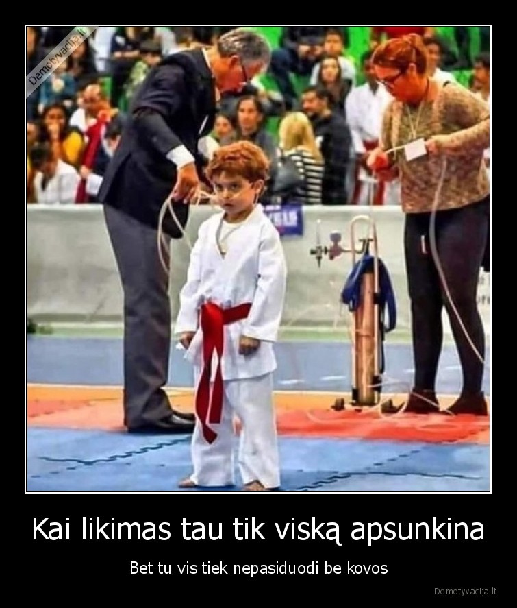 kova,karate,liga,likimas