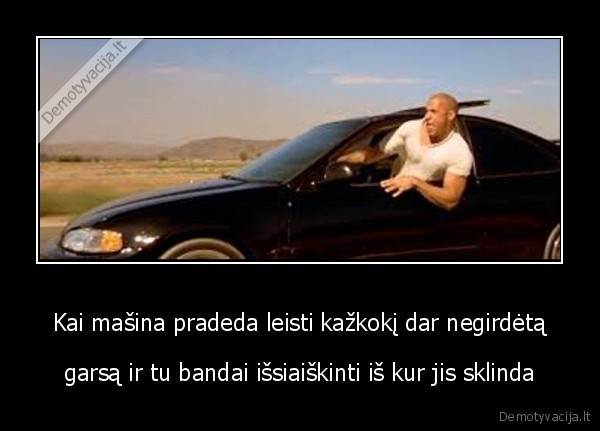 vairuotojas,nemalonus, garsas