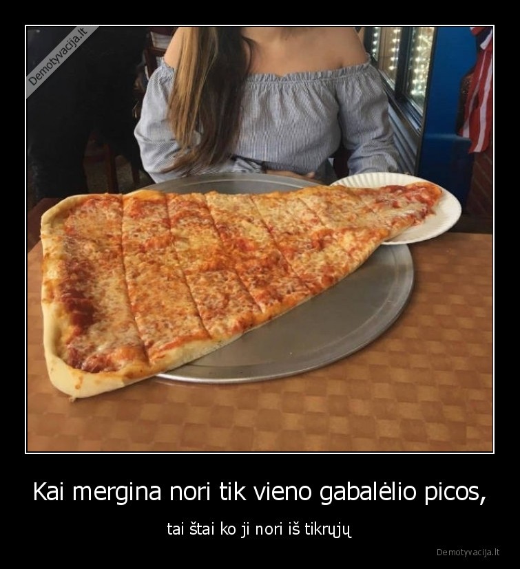 pica,maistas,mergina