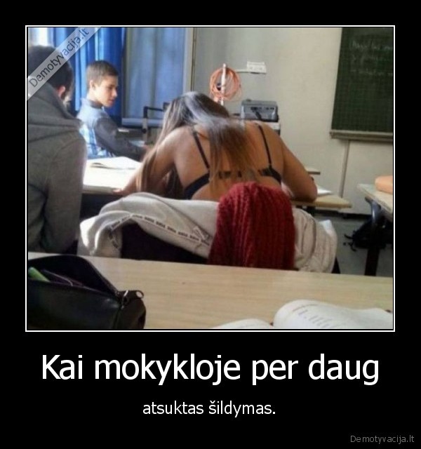 mokykla,mergina,liemenukas,sildymas