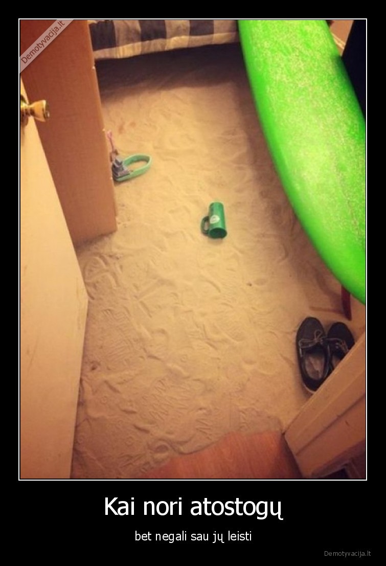 atostogos, namie,papludymio, smelis,smelis, namie