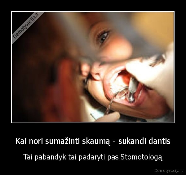 nu, davai, nestumk, pabandyk