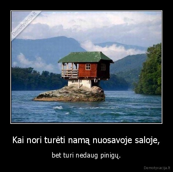 namas,nusoava, sala,pinigai