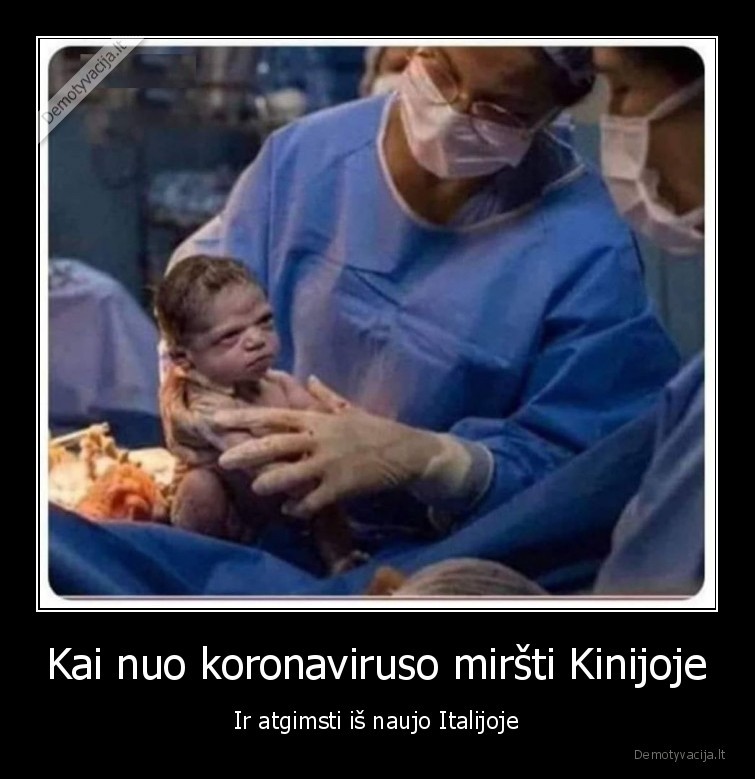 Kai nuo koronaviruso miršti Kinijoje