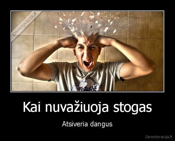 isprotejimas,stogas, nuvaziavo