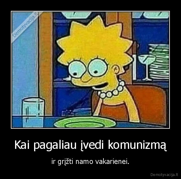 komunizmas,alkis,vakariene