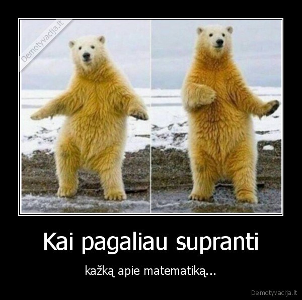 supranti,matematika,svente