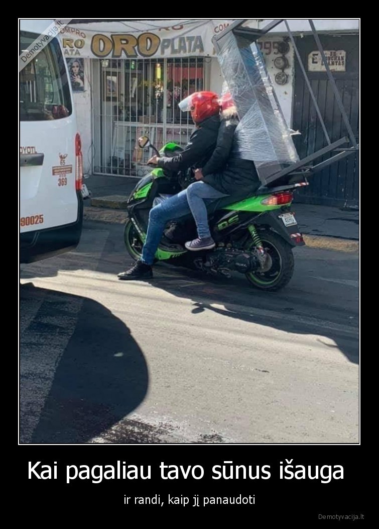 sunus,tevas,veza,motoroleris