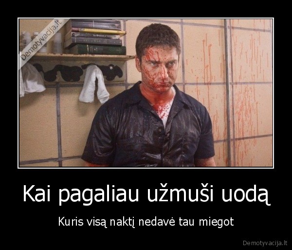 uodas,saldus, kerstas,kraujas