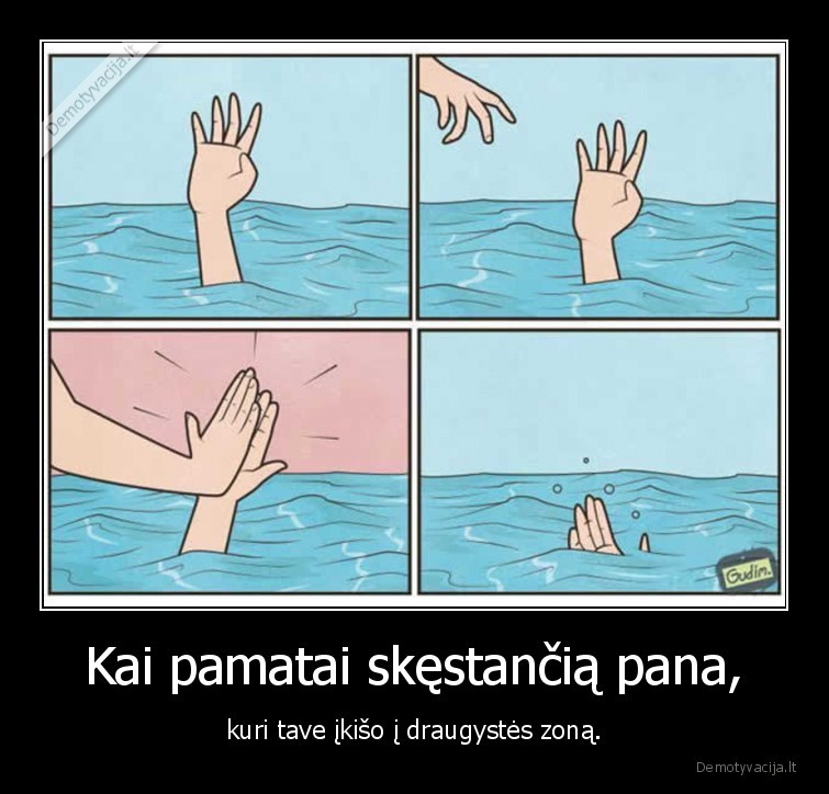 draugyste, zona,pana,skendimas