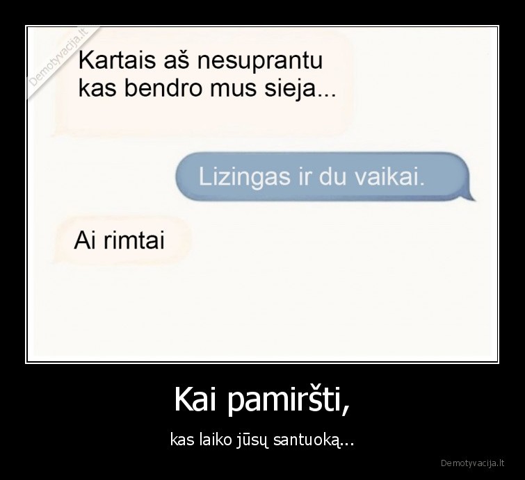 zmona,vaikai,lizingas,paskola