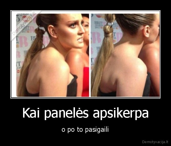 Kai panelės apsikerpa