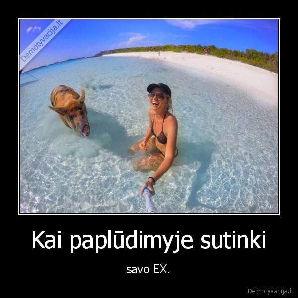 mergina,kiaule,ex,papludimys