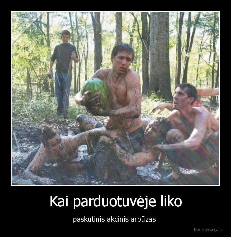 arbuzas,paskutinis,akcija