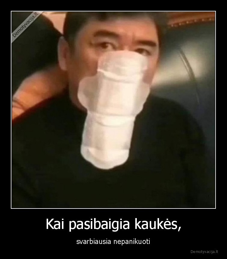 panika,kauke,pandemija,karantinas