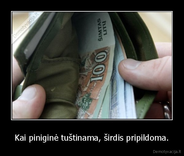 pinigine,sirdis,tuscia