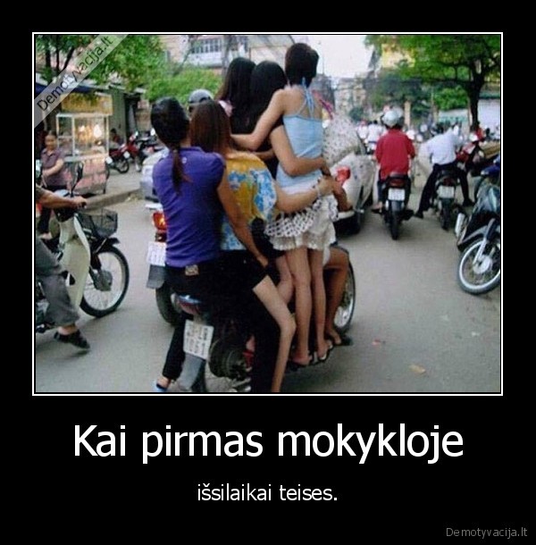 teises,motoroleris,merginos