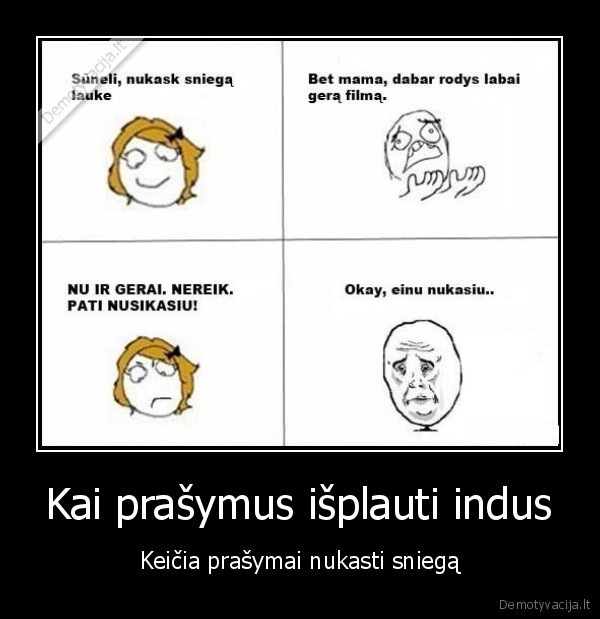 mama, tevai, sniegas, indai