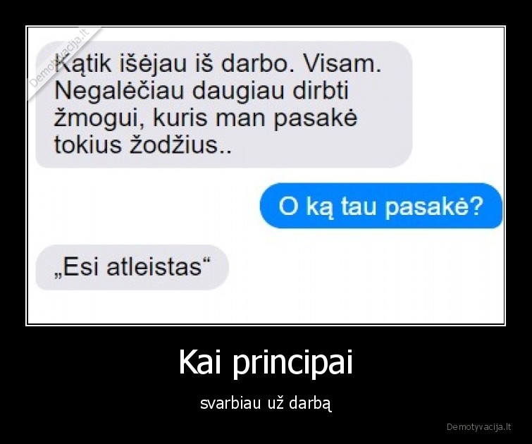 principai,sms,zinute