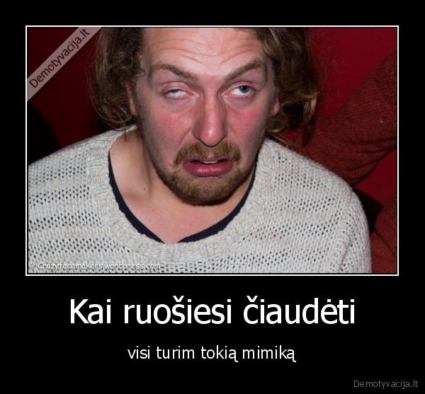 Kai ruošiesi čiaudėti