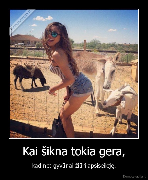 gyvunai,sikna,mergina