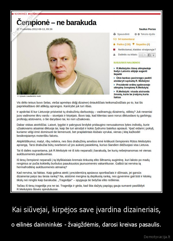 Kai siūvejai, kirpėjos save įvardina dizaineriais,