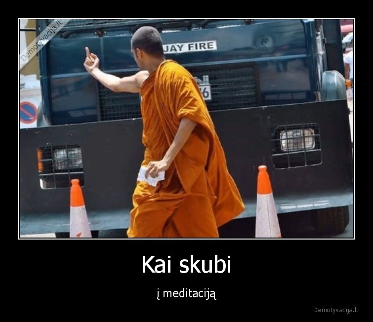 skuba,meditacija,fakas