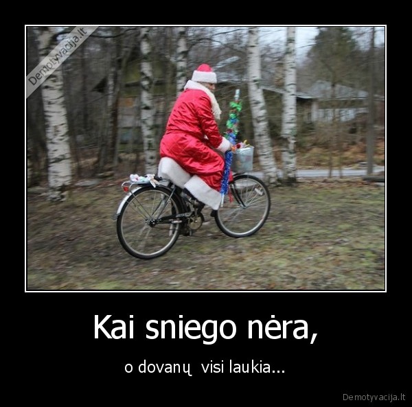 sniegas,dviratis,kaledu, senelis