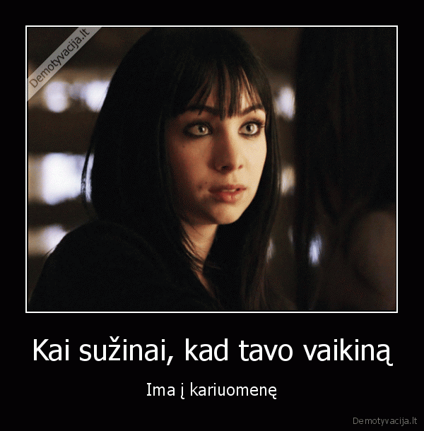 nustebusi, mergina,sokas