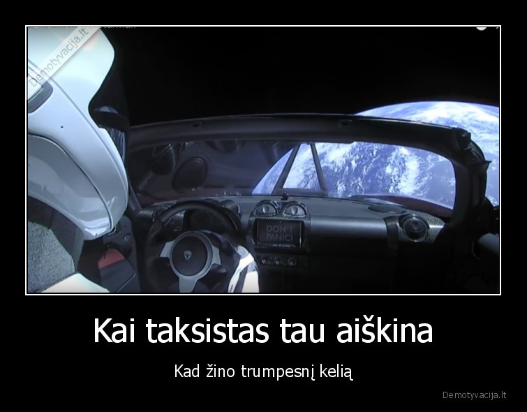 taksi,tesla,kosmosas