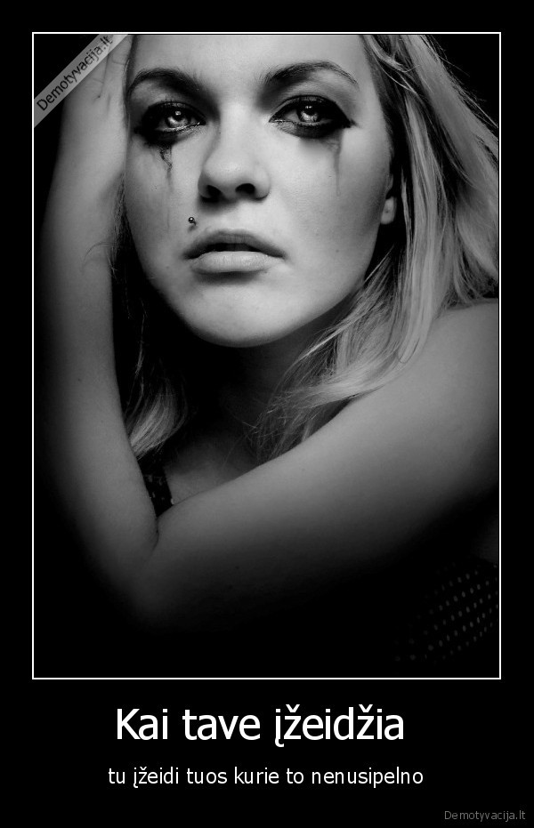 Kai tave įžeidžia 