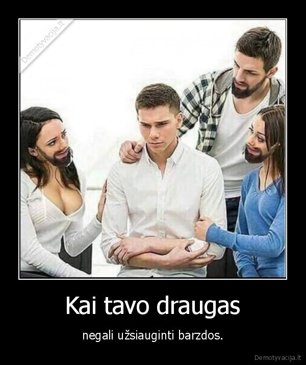 draugas,barzda