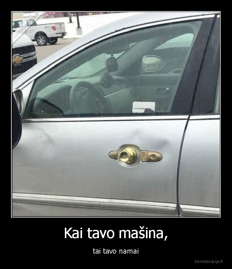 namai,spyna,masina