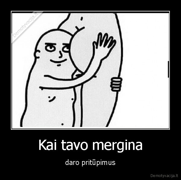 pritupimai,mergina,daro