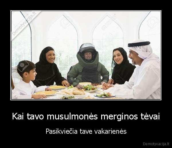 vakariene,musulmonai,bomba